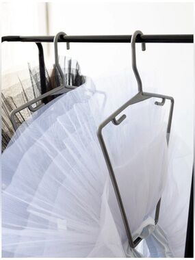 Dance Tutu Costume Hanger - Silver